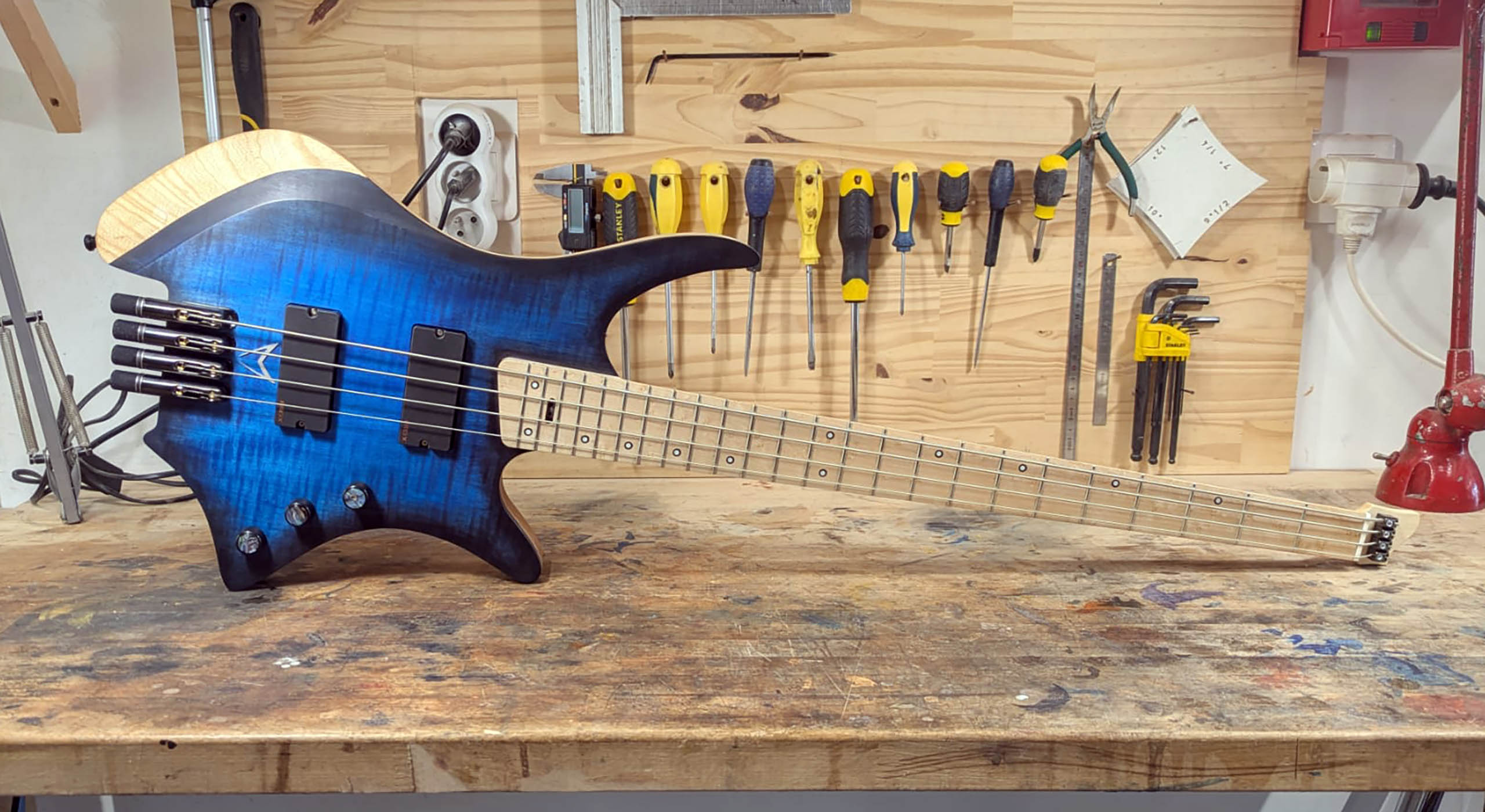 Stage de lutherie Frederic Strandberg face